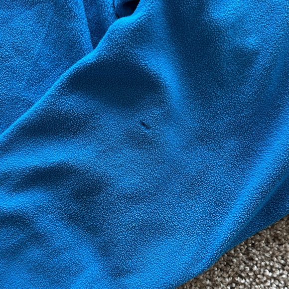 Eddie Bauer Vibrant Blue Fleece Quarter-Zip - Picture 5 of 6